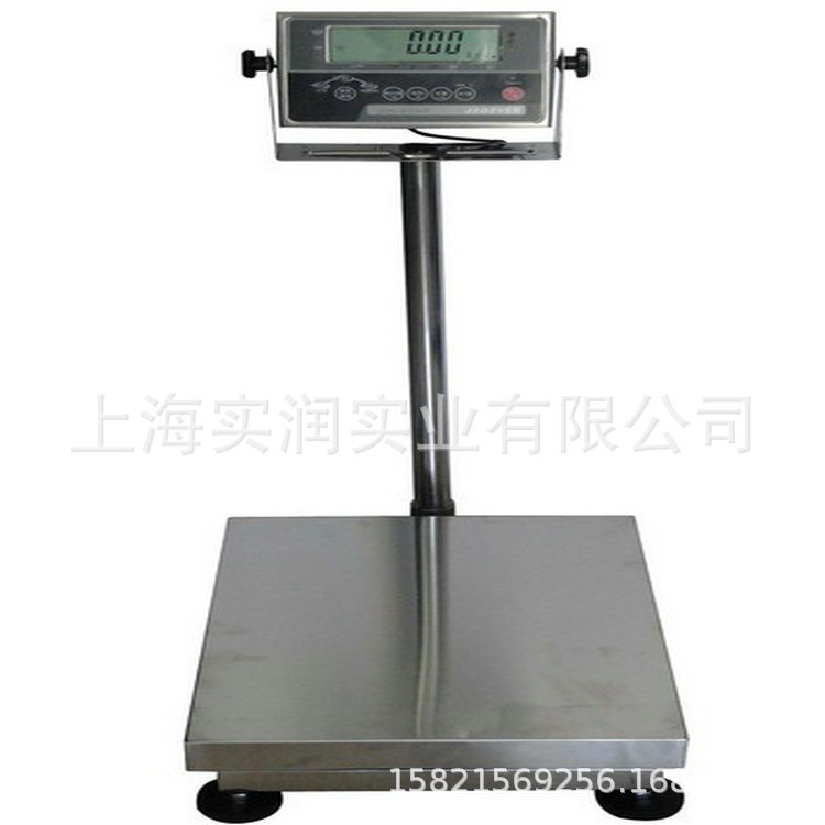 不锈钢防水电子秤30千克标准不锈钢台称工业用台秤双层不锈钢秤架