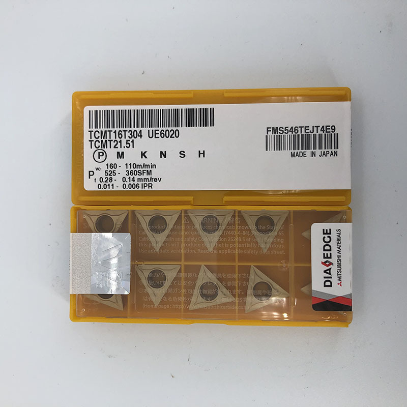 日本三菱 TCMT16T304 UE6020数控刀片TCMT16T308 UE6020现货