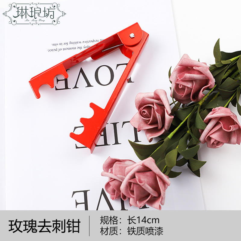 Rosa espina quitar alicates/espina removiendo pieza planta floral espina quitar alicates manual DIY material floral ventas directas de la fábrica