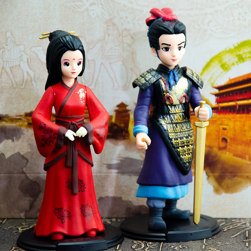 西安文創禮品秦將軍公主兵馬俑手辦情侶結婚旅遊紀念品情人節禮物