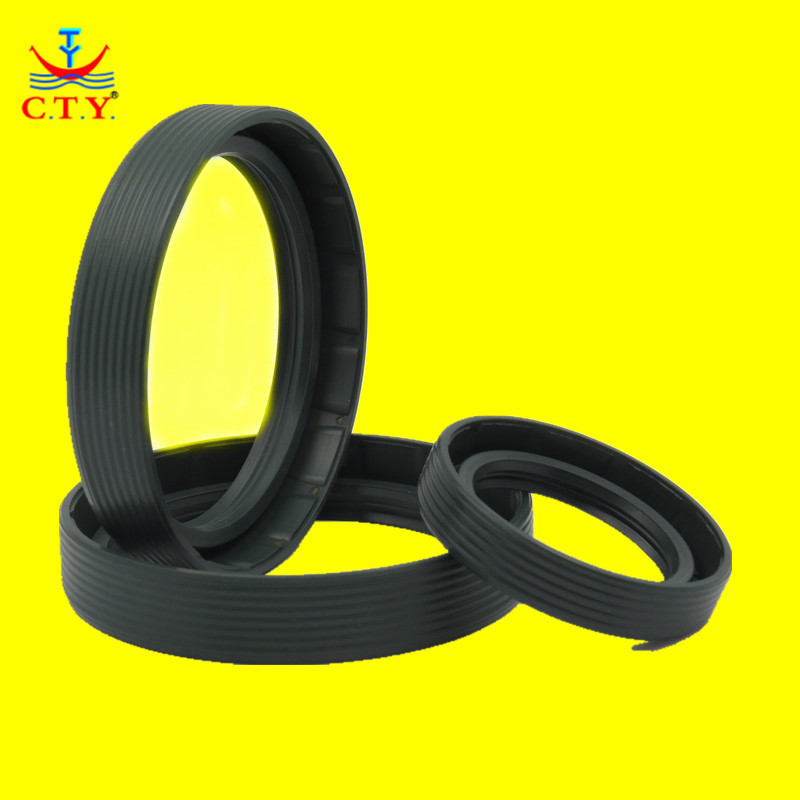 进口C.T.Y同源油封 丁腈橡胶外螺纹油封三唇口骨架油封  厂家直销