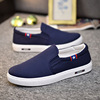 Men's summer breathable slip-ons, universal sports shoes for leisure, cloth deodorized footwear, sneakers, Korean style