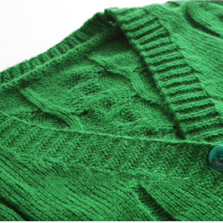 2023 estilo coreano prendas de punto de las mujeres cardigan corto de lana gruesa ropa de mujer de primavera y otoño estudiantes sueltos suéter abrigo mujeres image 3