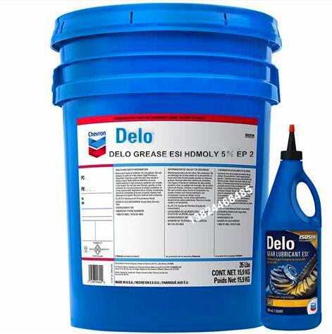 雪佛龙CHEVRON DELO GREASEESi HD MOLY 5％ EP1、EP2 高温润滑脂