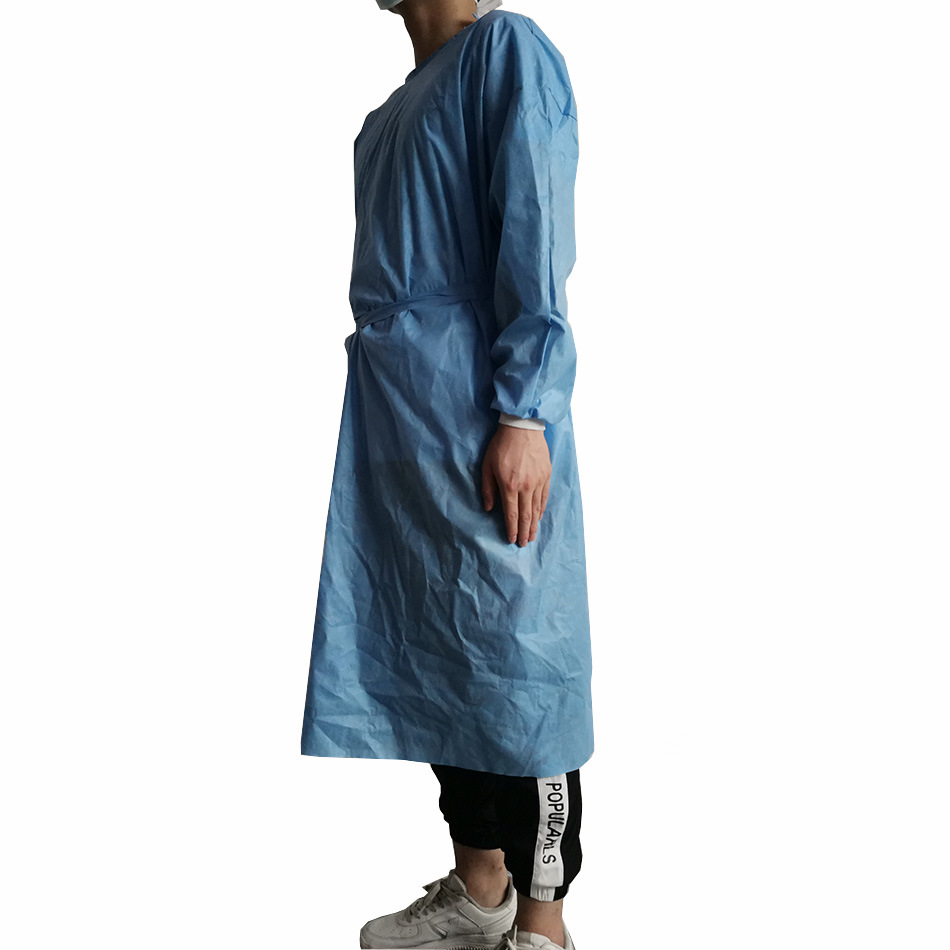 Factory Outlet goods in stock AMMI Level2/3 disposable Woven fabric SMS Gowns Gowns