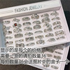 Goods, retro lightening hair dye ancient style, fashionable ring, Korean style, silver 925 sample, wholesale