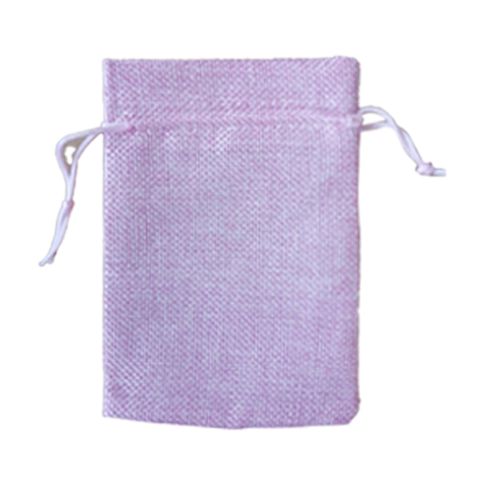 Bolsitas de lino para joyería o regalos, 24 colores 