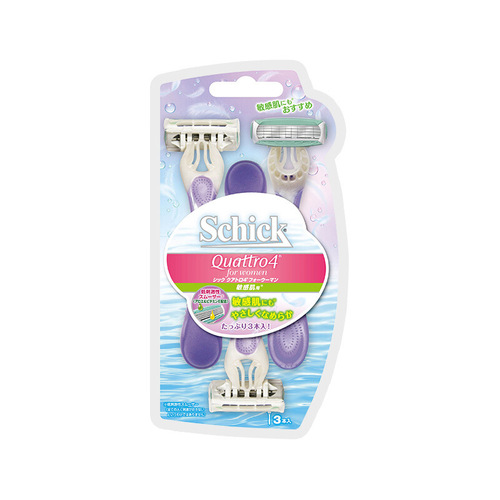Schick ComfortGlide Women's 3-Blade Lightweight Razor (Sensitive Skin) for Legs