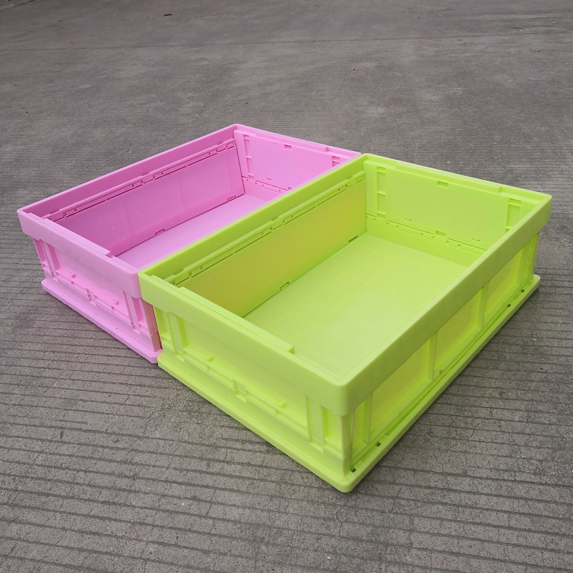 折叠塑料周转箱折叠塑胶收纳箱折叠物流塑料箱折叠式物流运输箱