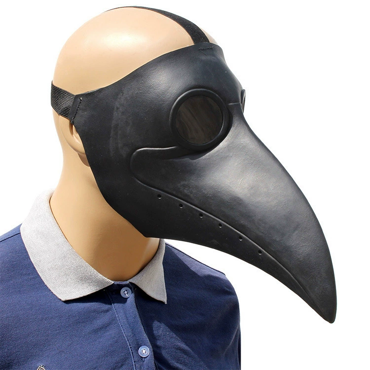 Кросс-бордер продукт Halloween Plague Bird Bucks Doctor во время латексной маски головы, Medico Della Peste