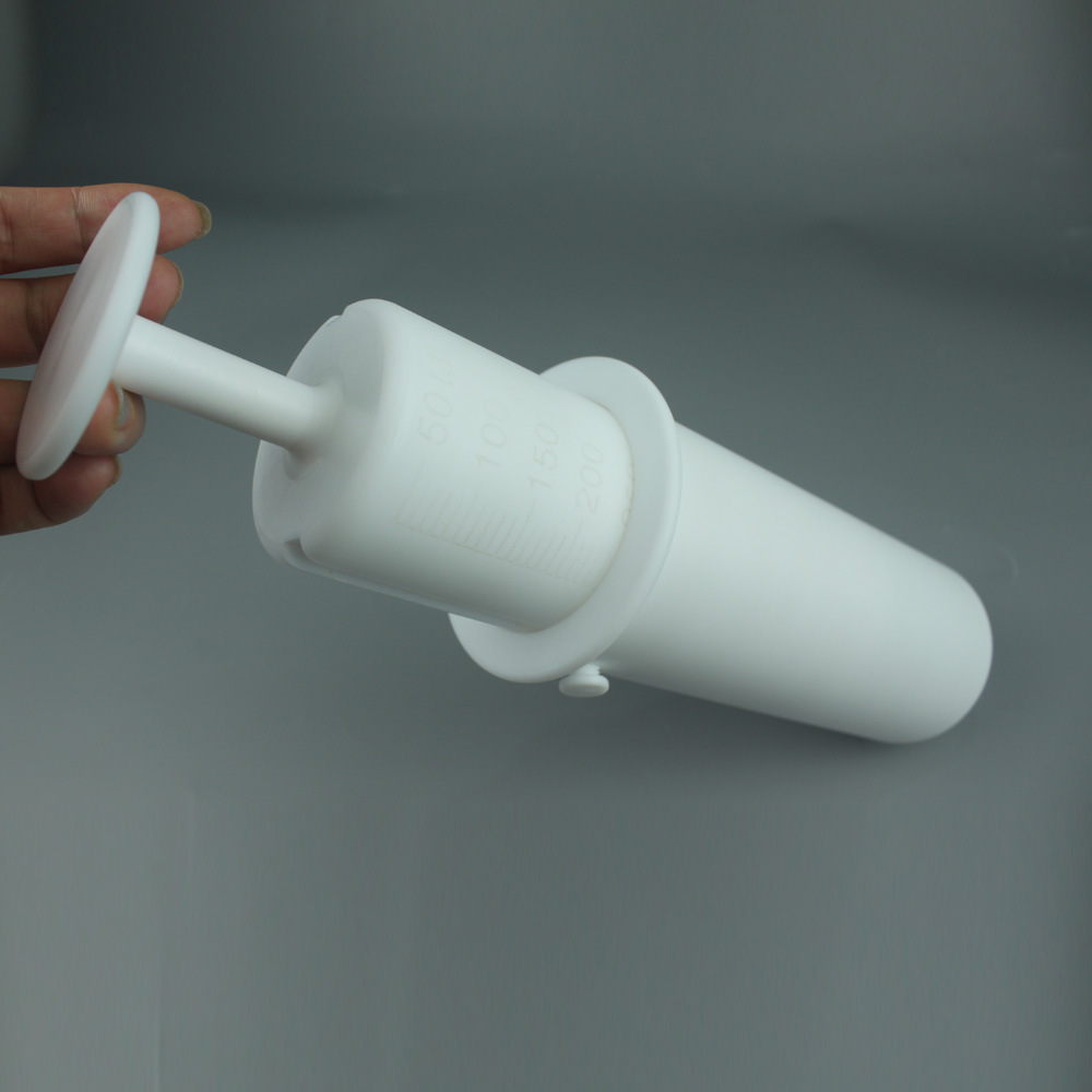 定做聚四氟乙烯注射器四氟移液器厂家1000ml聚四氟注射器