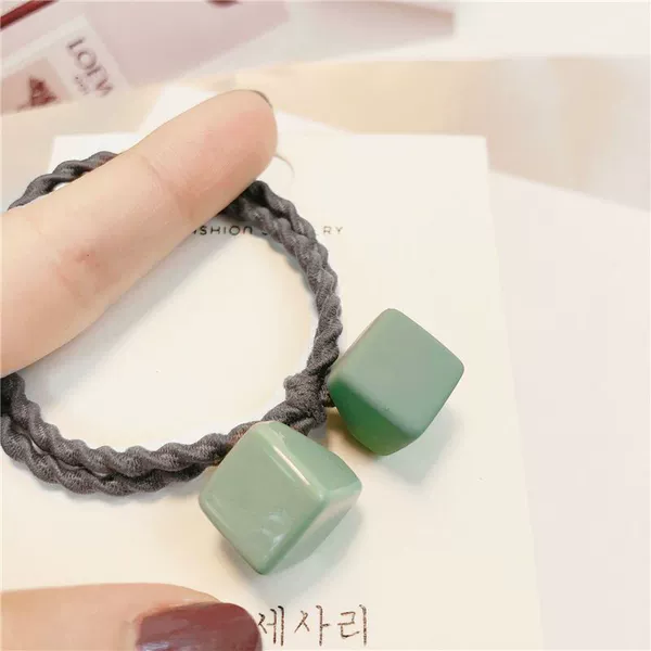 3# acrylic headband-moss green