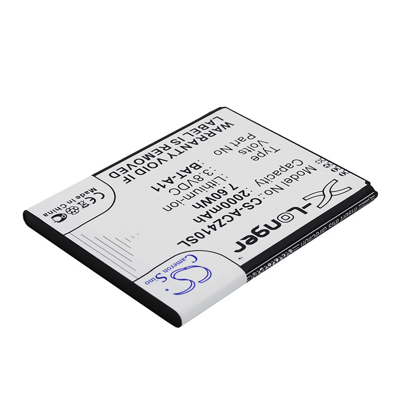 厂家直供CS适用宏碁/AcerLiquid Z410 BAT-A11 2000mah手机电池