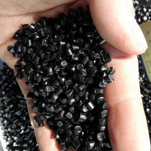 黑色再生hdpe料 hdpe塑料再生颗粒 hdpe塑料颗粒塑料米 hdpe粒子