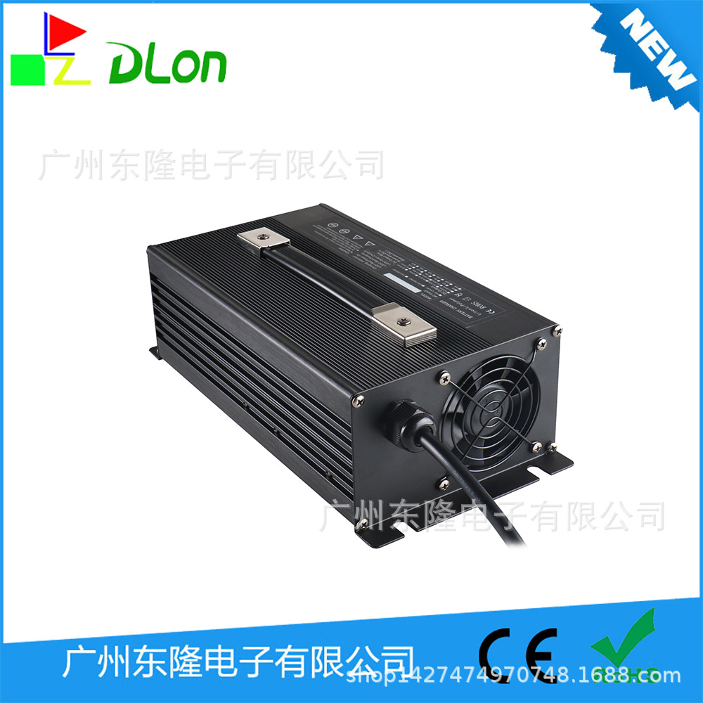 东隆厂家制作叉车充电器36V30A锂电池充电器高尔夫球车电瓶充电器