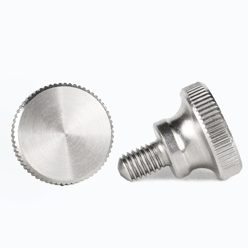 304 stainless steel high head knurled screw bolt GB834 hand screw screw M3M4M5M6M8M10