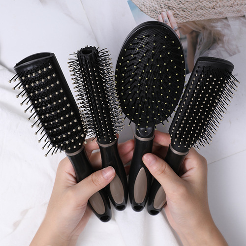 Household air bag massage comb anti-static curling comb large air cushion scalp comb girls hair smoothing flat comb