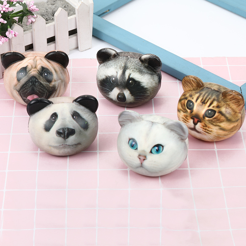 squishyPU高回弹仿真动物系列无毒减压卡通儿童成人捏捏发泄玩具