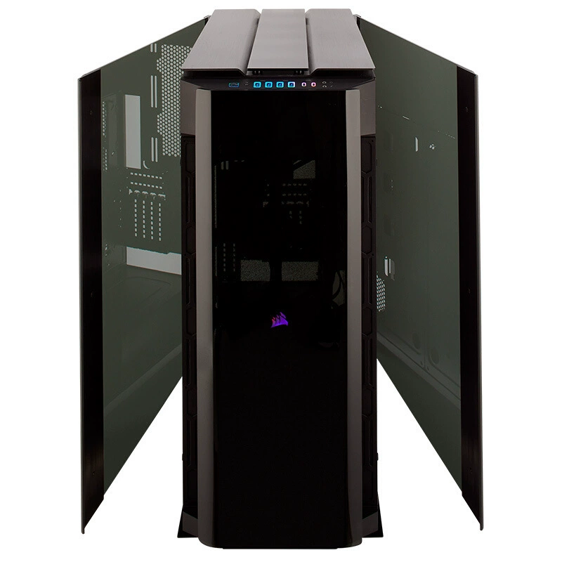 Corsair 1000D с прозрачной боковой панелью, настольный ATX, тихий компьютерный корпус премиум-класса для сборки