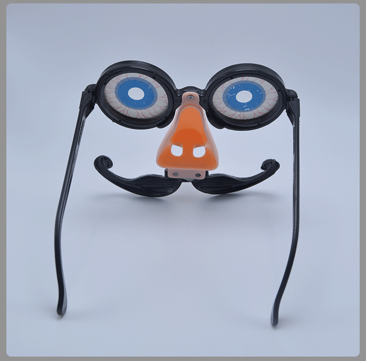 Halloween birthday party eyeball beard glasses, eyeball glasses, fake nose beard glasses, decorative props detail image 4