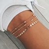 Summer set, beach nail sequins, ankle bracelet, European style, factory direct supply