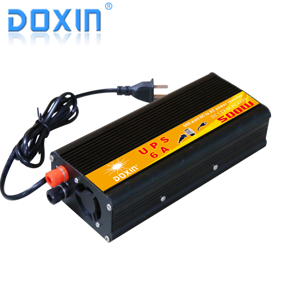 DOXIN 500W带充电功能逆变器 UPS不间断电源光伏家用双向逆变电源