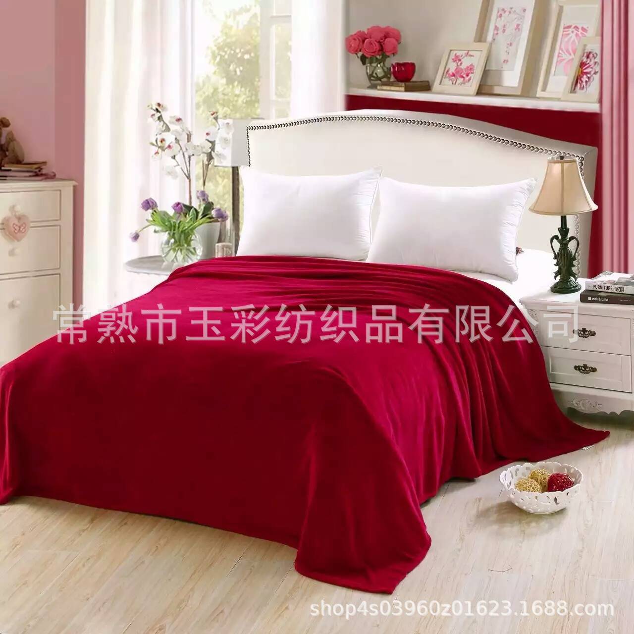 单色珊瑚绒毯 法兰绒染色毛毯 双人毛毯 双面绒毯 拉毛绒毯亲肤毯-阿里巴巴