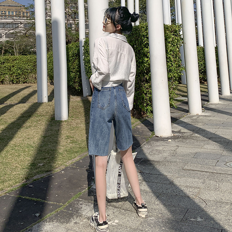 Pantalon léger femme en cow-boy - Ref 3430184 Image 4