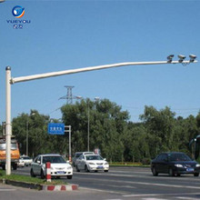 厂家批发道路八棱监控杆 高速公路监控设备框架 电子警察监控杆