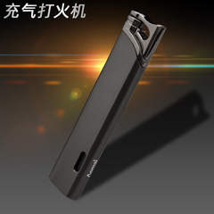 Omni AM237 Long Cigarette Lighter, Metal Windproof Gas Lighter, Men's Cigarette Accessories Wholesale