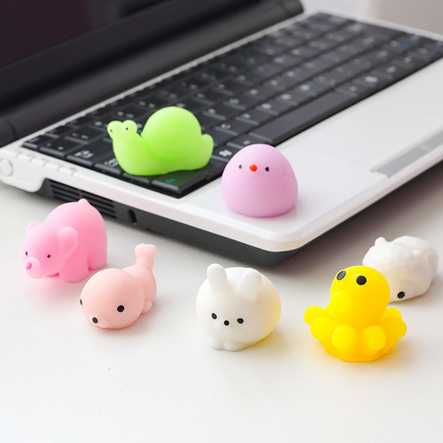 Creative animal pinch fun, cute cartoon to decompress and vent boredom, decompression toy, spoof toy gift