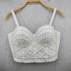 Popular slim-fitting cotton one-year-old summer backless short button-wrapped bra without rows thin large size bra tube top
