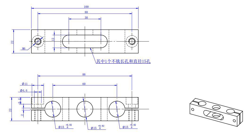 口罩机配件固定块一拖二口罩机零部件配件口罩机零配件