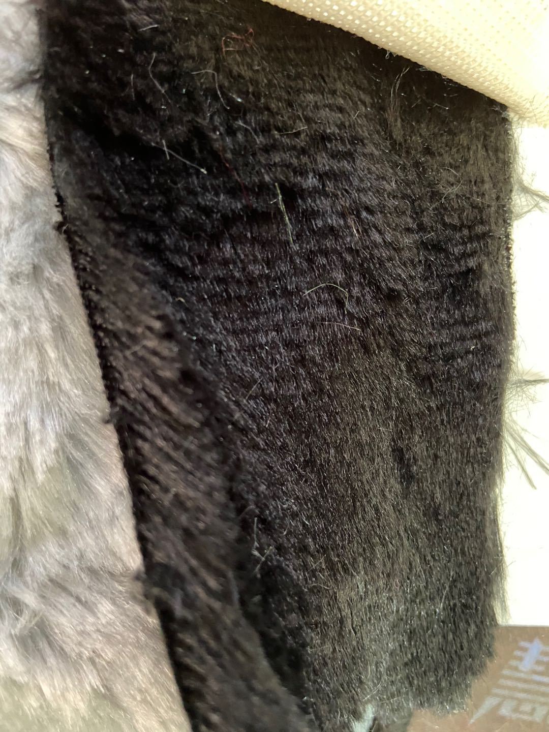 De alto peso 15 de lana semi-ligero elegante terciopelo suave de la felpa de la tela del juguete de textiles para el hogar alfombra de tela de la ropa super suave