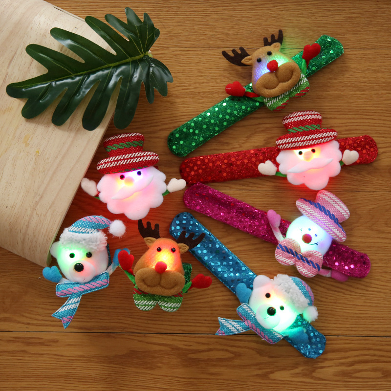 Leuchtendes Weihnachts geschenk fr Kinder mit Licht kreatives Weihnachts geschenk fr ltere Menschen Schneemann Ohrringpicture1