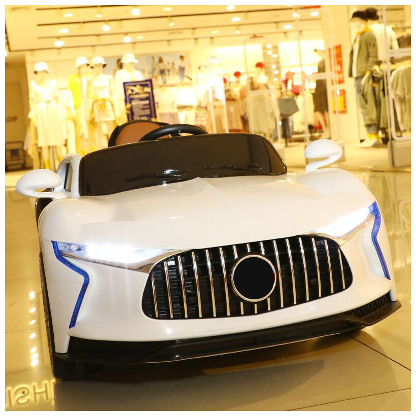 Nuevo coche eléctrico de Doble accionamiento coche eléctrico de cuatro ruedas para niños con asiento coche eléctrico de juguete de educación temprana para bebés