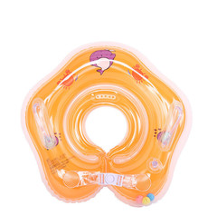 Manufacturer supplies infant swimming inflatable neck ring, thickened double air bag neck swimming ring for newborn baby