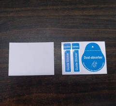 Dust Removal Sticker, Phone Screen Protector Tool, Adhesive Dust Absorbing Sticker Film, Pull-off Dust Removal Guide Label, Correction Film