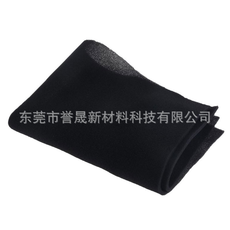 黑色音响聚氨酯过滤网棉 5mm黑色户外电器柜上防尘过滤网棉