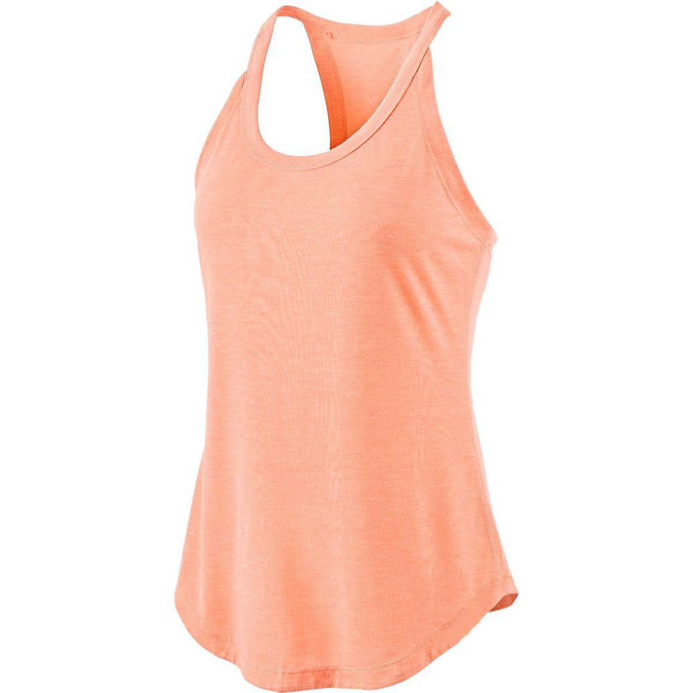 Racerback Tank Tops Tops Type Women's Basic Sport Style Solid Color Cotton Round Neck Active Tops Racerback Tank Tops
