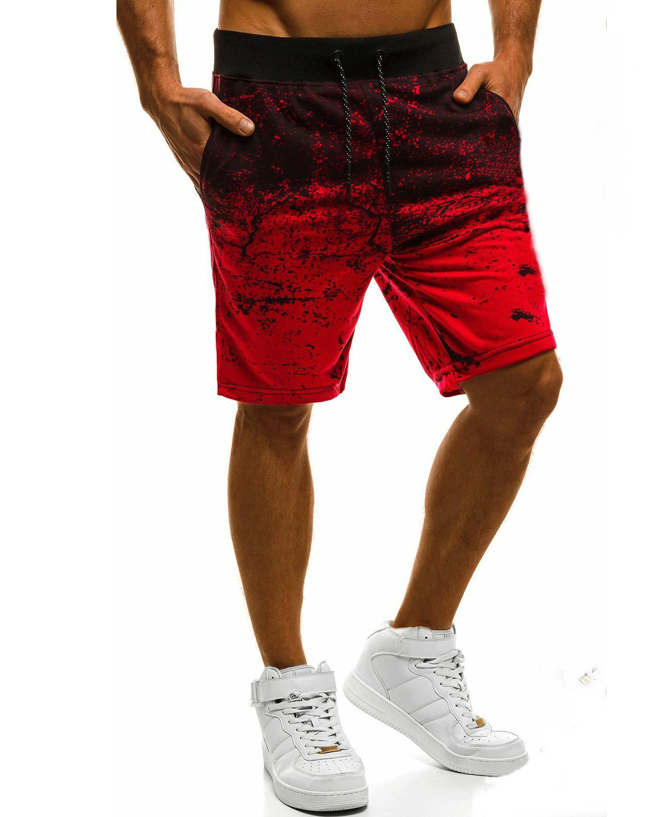 Summer Amazon men's casual shorts European and American style sweatpants slimmed down beach pants men 11 undefined