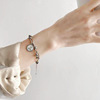 Retro bracelet, chain, jewelry for elementary school students, accessory, silver 925 sample, simple and elegant design