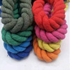 Cotton rope Tapered cotton cord Cotton manual weave Cotton rope Rainbow rope Colored cotton rope Curtain rope