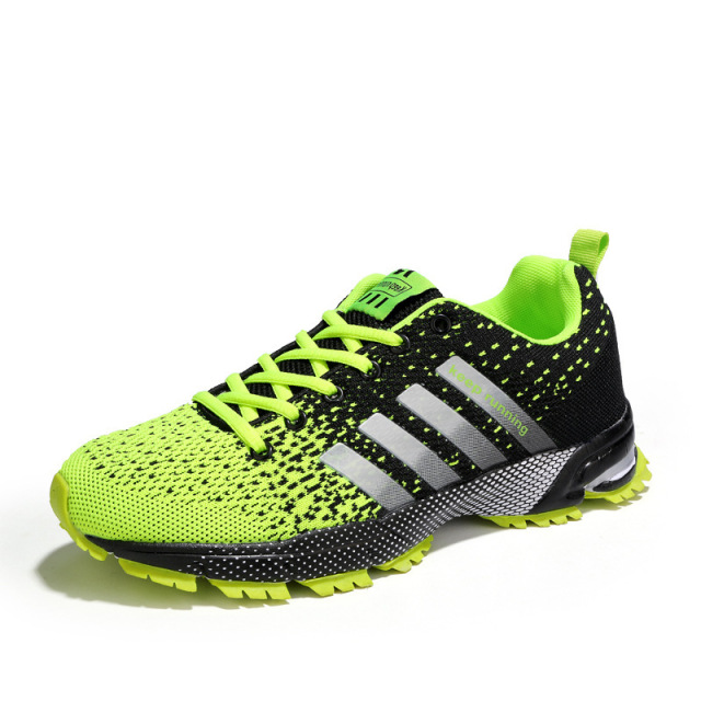 New marathon men’s shoes lovers flying textile shoes running shoes