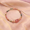 Tourmaline crystal bracelet pomegranate, jewelry, moonstone, wholesale