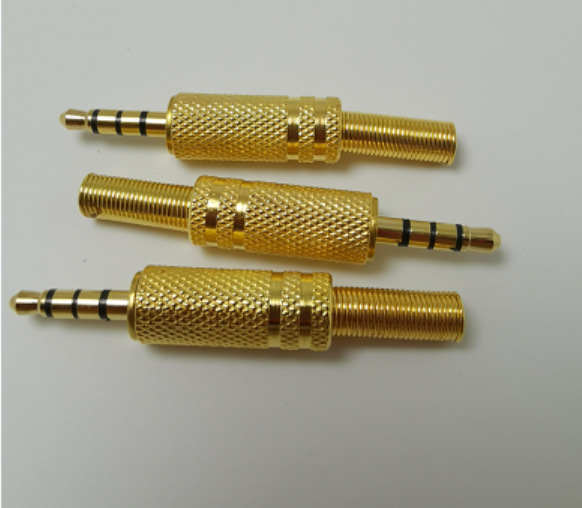 3.5mm  耳机镀金插头