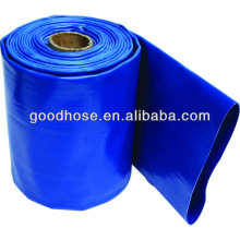 一步法PVC涂塑水带 高压塑料软水管 layflat discharge hose