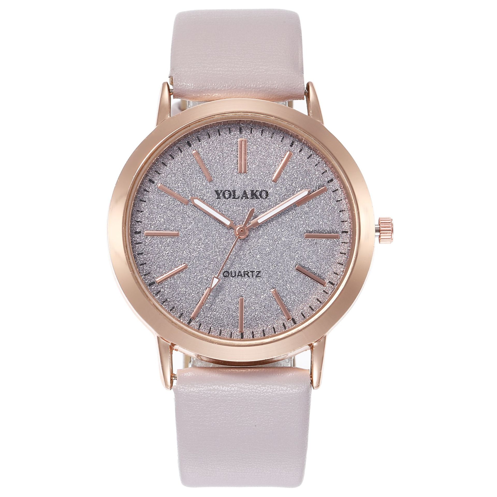 Popular Watch Simple Leisure Watch Frosted Up Quartz Watch