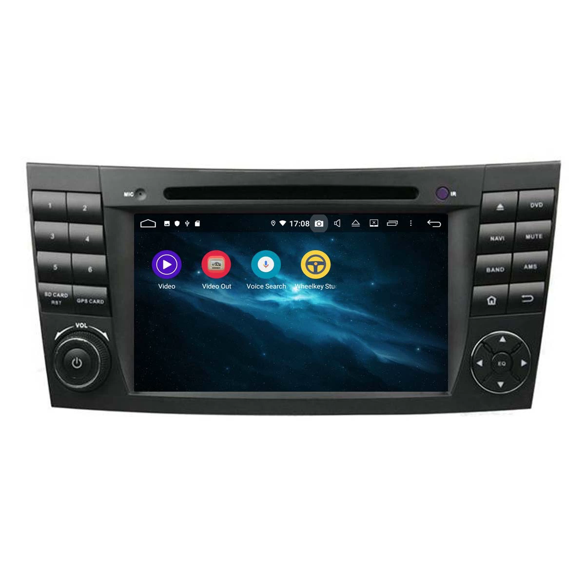 Подходит для Mercedes-Benz W211 W219 W463, Mercedes-Benz C- и E-генерации, семи дюймов, Mercedes-Benz Android навигатор