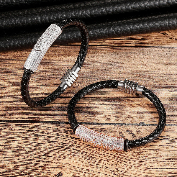 woven bracelet stainless steel